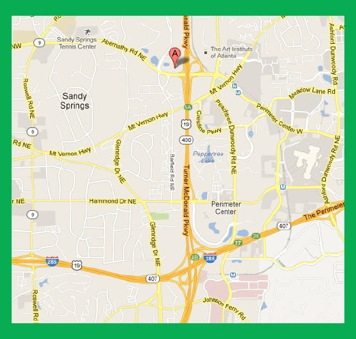 Map to Atlanta Commercial Property Services
